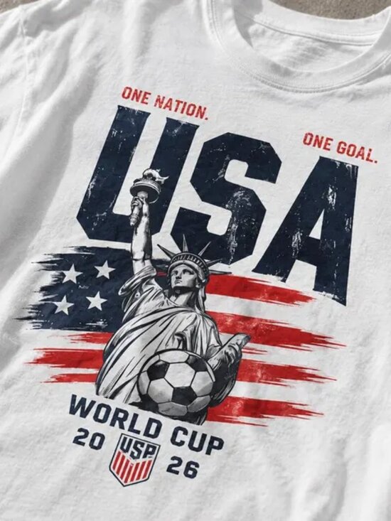 Brandi Other - USA Soccer T-Shirt  World Cup 2026 Patriotic Fan Tee